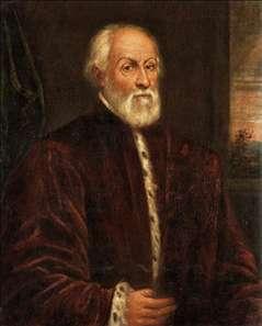 Domenico Tintoretto Portrait of a Gentleman Sweden oil painting art